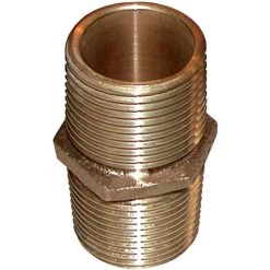 GROCO Cast Bronze Threaded Nipples, NPT