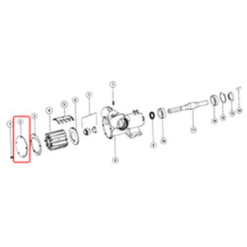 JABSCO Self-Priming Pump Half-Thickness Cam Gasket