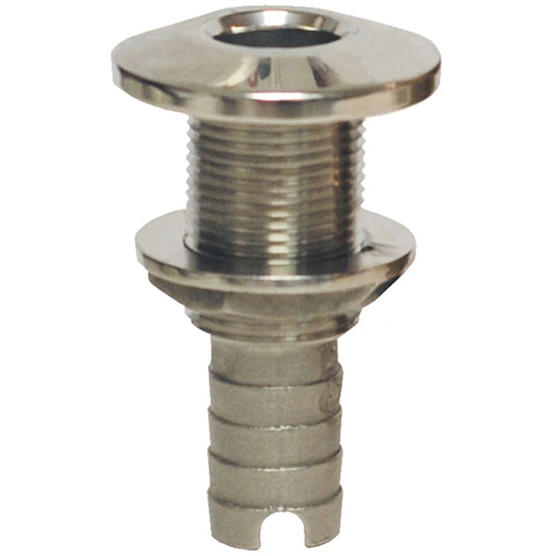GROCO 1/2" NPS Stainless Steel Thru-Hull Fitting