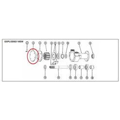 JABSCO End Cover for Self-Priming Pump