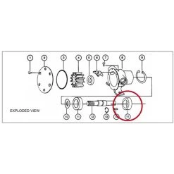 RULE INDUSTRIES Ball Bearing for Self-Priming Pump