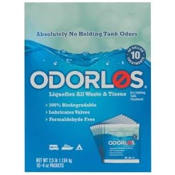 ODORLOS Toilet Chemical, 10-Pack, 4 oz. each