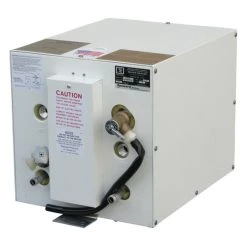 SEAWARD 6 Gallon Water Heater with Epoxy-Coated Aluminum Case and Front-Mounted Heat Exchanger, 120V AC