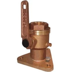 GROCO Full-Flow Flanged Bronze Seacocks