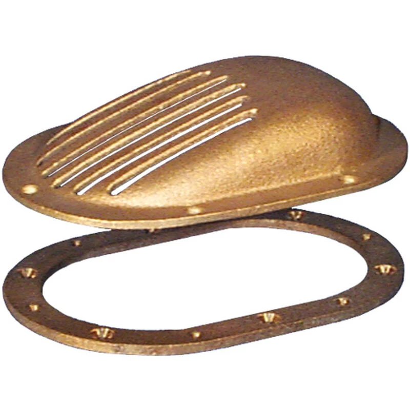 GROCO Bronze Slotted Strainers with Mounting Rings