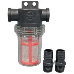 RARITAN 1/2" Crown Head In-line Strainer