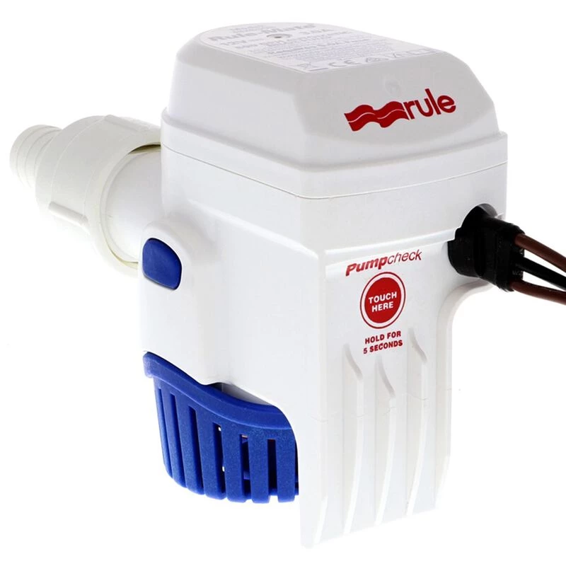RULE INDUSTRIES 1100 GPH Rule-Mate Automatic Bilge Pump, 12 Volt - Image 2