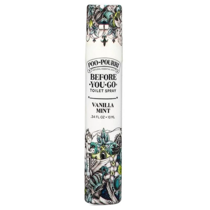 POO-POURRI Vanilla Mint Toilet Spray, 10ml