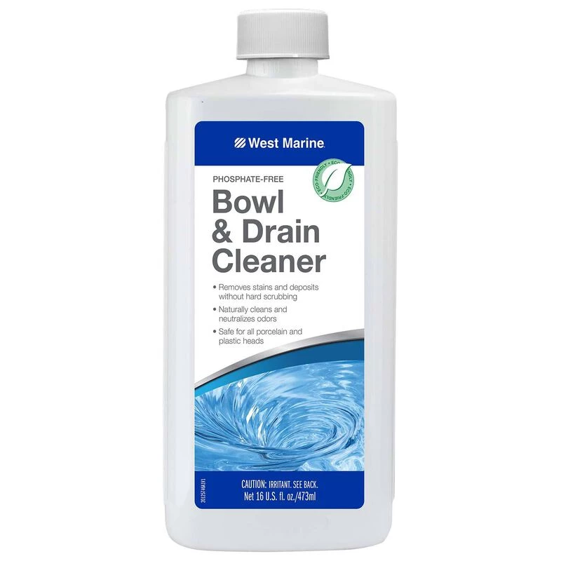 WEST MARINE Bowl & Drain Cleaner, 16 oz.