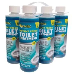 STAR BRITE Instant Fresh Lemon Scent Toilet Treatment, 8 oz. 6-Pack