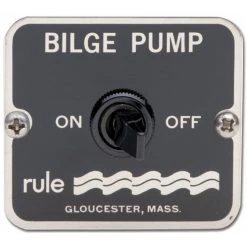 RULE INDUSTRIES Two-Way Bilge Pump Panel Switch