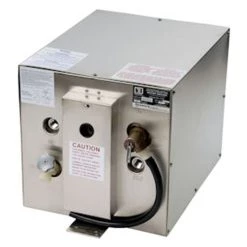 SEAWARD 11-Gallon Water Heater with Stainless Steel Case, Front Exchanger, Horizontal Orientation, 120V