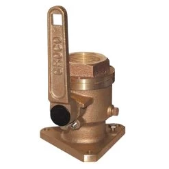 GROCO Ball Valve, 2-1/2", Full Flow, Bronze