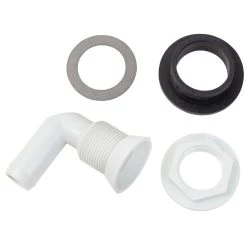 JABSCO Bowl Spud Elbow & O-Ring, for All Years