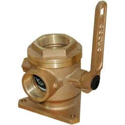 GROCO Bronze Full-Flow Safety Seacocks