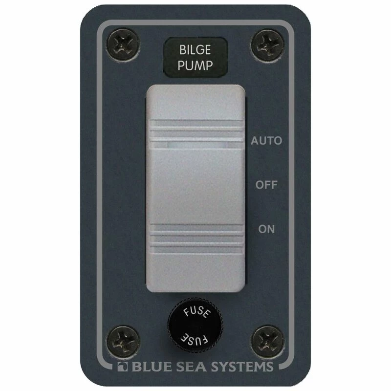 BLUE SEA SYSTEMS Contura Waterproof Bilge Pump Control Panel