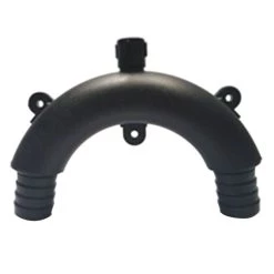 FORESPAR Marelon® Vented Loop, 1 1/8" Hose Barb, 7"H x 9"W