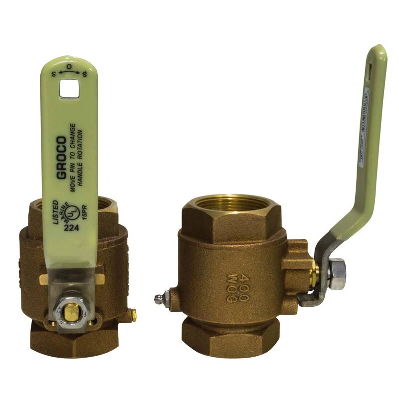 GROCO Full-Flow Bronze In-Line Ball Valves, IBV Series - Image 4