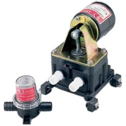 JABSCO 240 GPH Diaphragm Bilge Pump, 24V