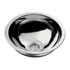 AMBASSADOR MARINE Half-Sphere Stainless Steel Sink