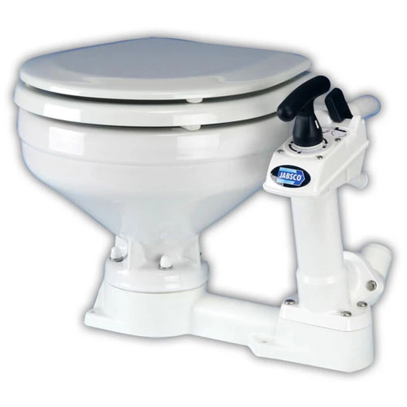 JABSCO Full-Size Twist'n'Lock Manual Toilet
